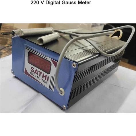 Digital Gauss Meter - SATHI GAUSS METER (35+) Manufacturer from Ghaziabad