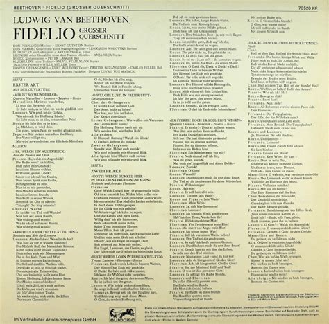 Lovro von Matacic. Orchester der Städtischen Bühnen Frankfurt ...