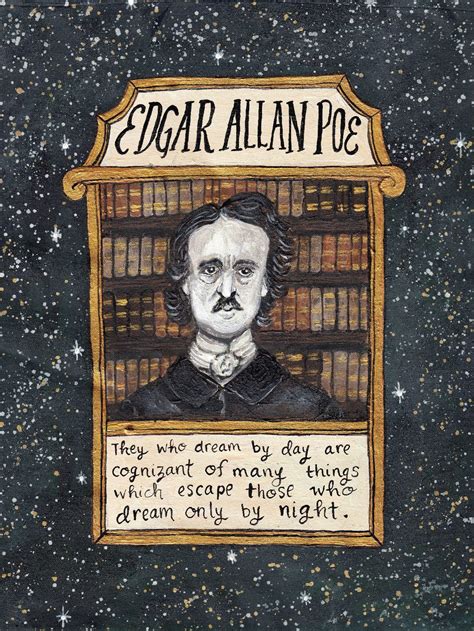 Edgar Allan Poe Art Vintage Retro Edgar Allen Poe Dark Academia