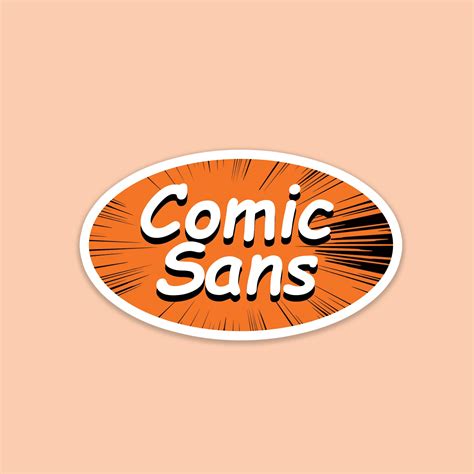 COMIC SANS Sticker – Fantastick