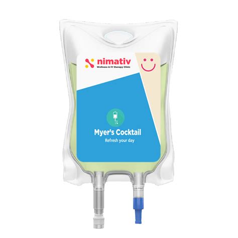 Myers' Cocktail IV Drip: The Ultimate Wellness Solution