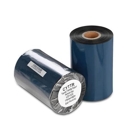 CYTTR Thermal Transfer Ribbon - Premium Resin-Enhanced Wax Printer ...