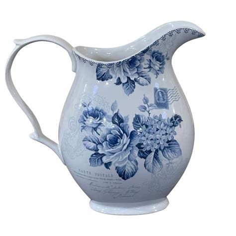 Buy Devnow Bijou Rose Navy Blue Jug 1300Ml 1Pc Online at Low Prices in ...