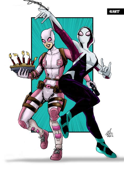 Spider Gwen and GwenPool by 4l4n17 on DeviantArt