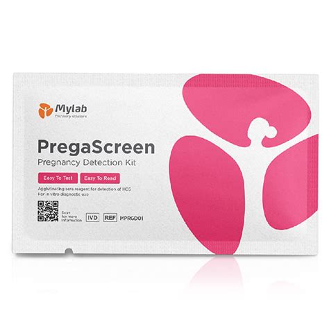 Buy Mylab Pregascreen Pregnancy Detection Kit,1 Count | 19 Minutes ...