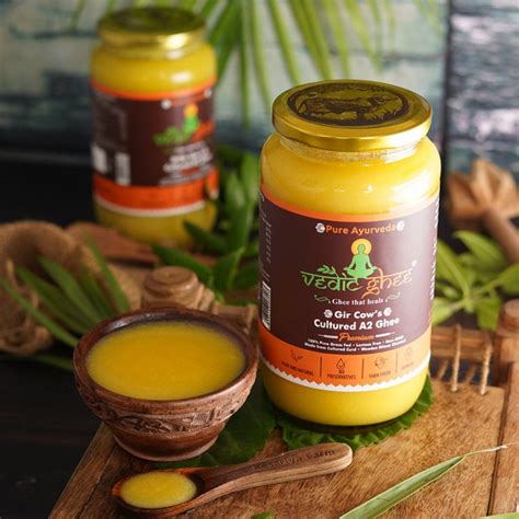 A2 Vedic Ghee Made from Gir Cows Milk – Kesariya Farm