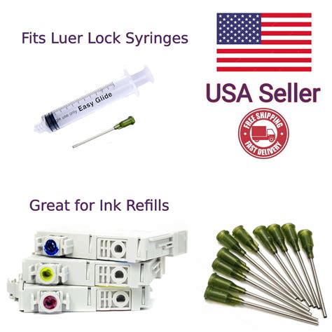 Non-Sterile Blunt Tip Needles 18G x 1" Luer Lock Dispensing Fill ...