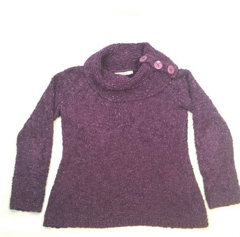 Melanie Lyne Women's Cowl Neck Pullover Sweater Size … - Gem