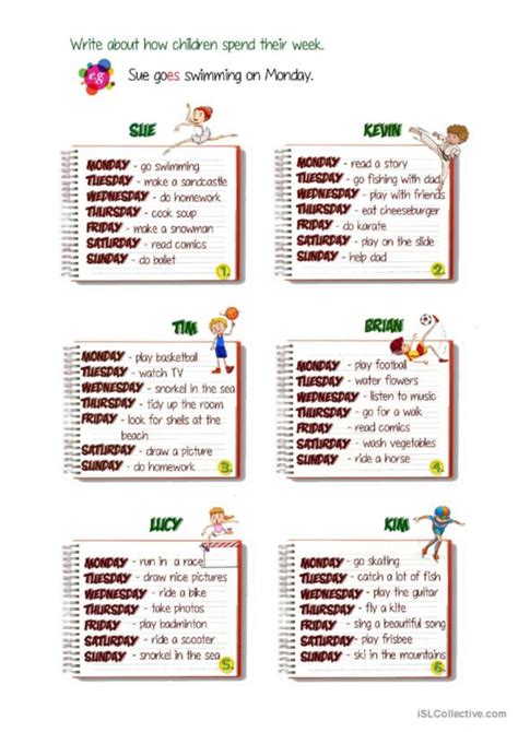 Free Time Worksheet 的图像结果