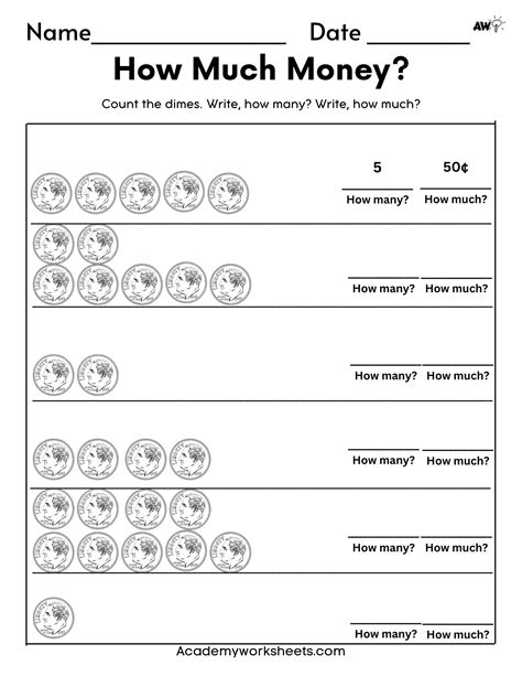 Free counting money printable, Download Free counting money printable ...