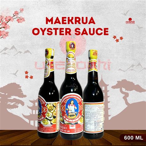 MAEKRUA OYSTER SAUCE – Oishii foods