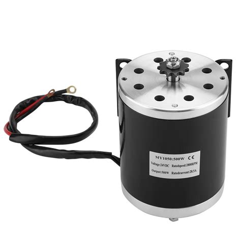 Buy DC24V 500W Electric Brushed Motor with Bracket Permanent Magnet ...