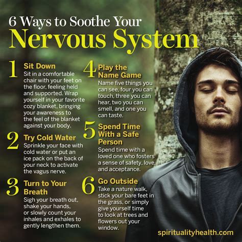 6 Specific Ways to Soothe Your Nervous System | Spirituality+Health | Nervous system, Brain ...