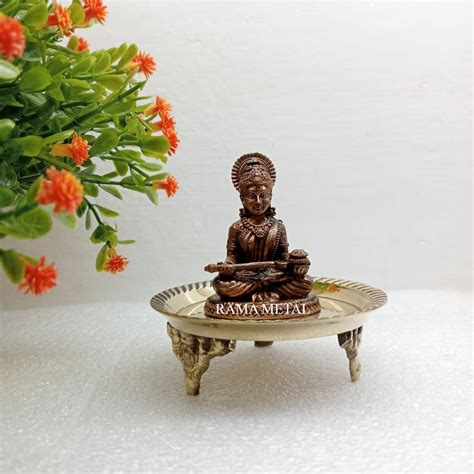 Buy RAMA METAL Copper ANNAPOORANI Idol Online at Low Prices in India ...