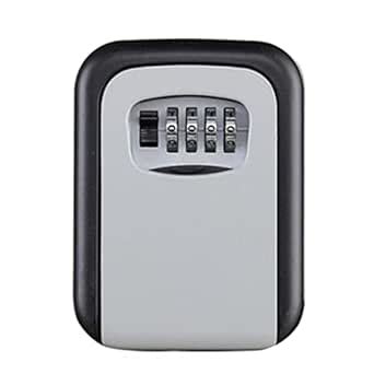 CALANDIS™ Outdoor Wall Mounted Safe Key Box with Lock & Waterproof Home ...
