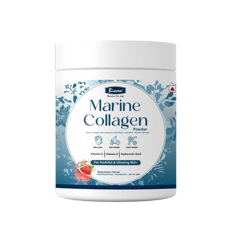 Bioven Marine Collagen Powder 200g | Hydrolyzed Marine Collagen for Sk ...