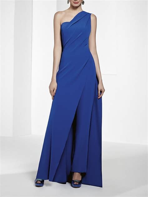 Jumpsuits Evening Gown Minimalist Dress Wedding Guest Formal Evening ...
