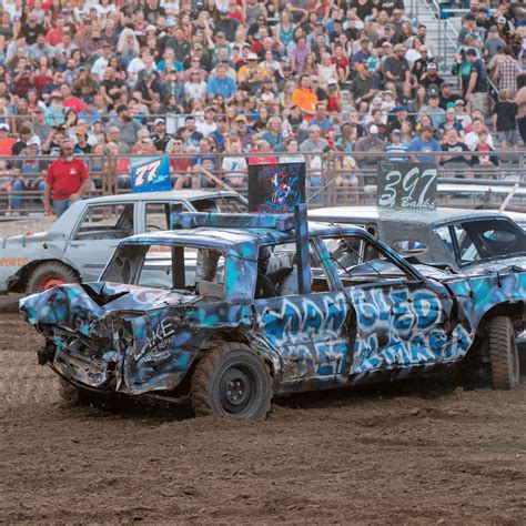 West Jordan Demolition Derby at West Jordan Rodeo Grounds, West Jordan ...