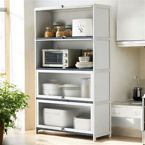 Multi-Storage Wardrobe Cabinet (4-Layer)