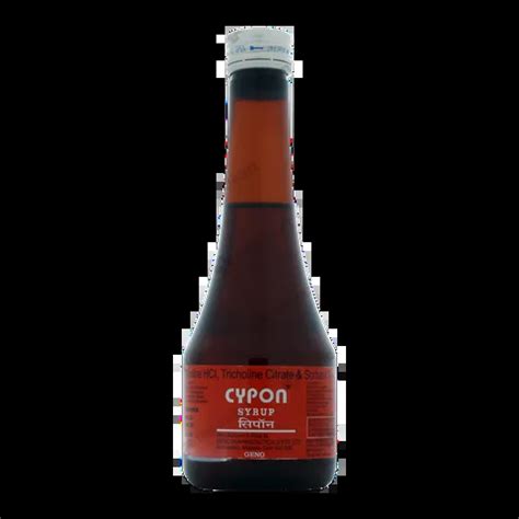CYPON SYRUP 200 ML : View Price, Combination and Alternatives | Medkart
