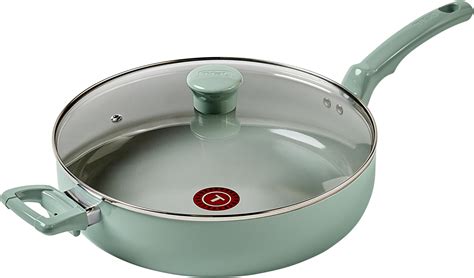 Amazon.com: T-fal Refresh Ceramic, Ceramic Non Stick Jumbo Cooker w/Lid ...