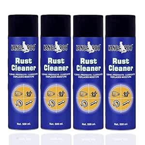 Kangaroo® Rust Remover Spray, Multipurpose- 500 ML Each (Set of 4 ...