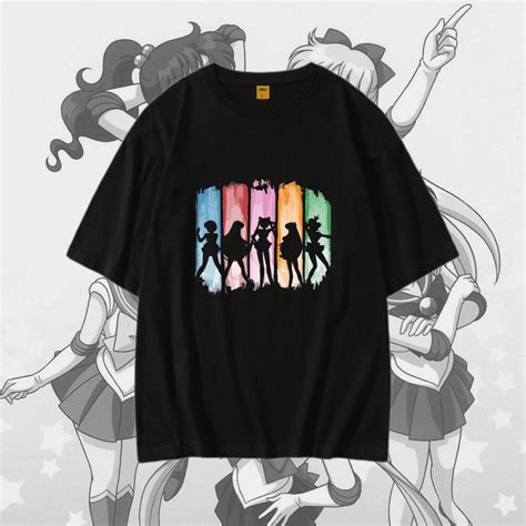 Drop Shoulder T-Shirt (Saylor Moon) - AAZ