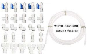 MG WATER SOLUTION e Ro Push fit Connector,Push to Connect Water Tube ...