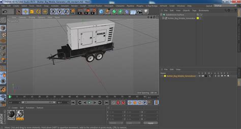 Kohler Big Mobile Generator 3D | 3D Molier International