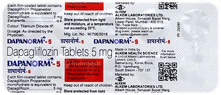 Dapanorm 5 MG | Order Dapanorm 5 MG Tablet Online at Truemeds