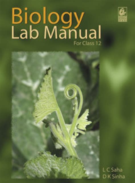 Biology Lab Manual For Class 12 / E2 - Buy Biology Lab Manual For Class ...