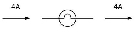 If a current of 4 A flows into a bulb how much current flows out of the ...