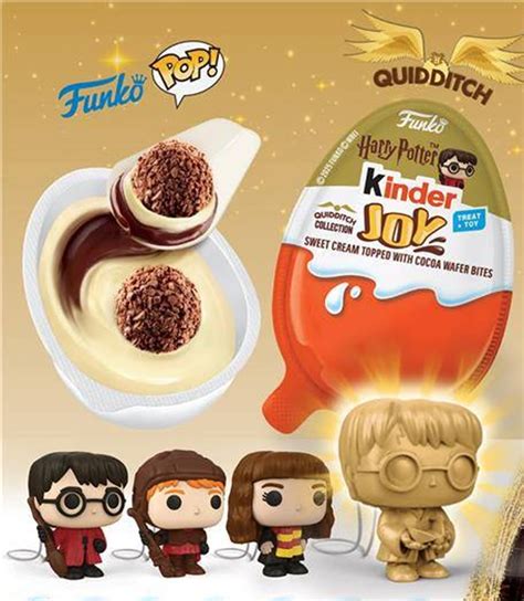 Kinder Joy Releases Harry Potter-Inspired Quidditch Funko Toys