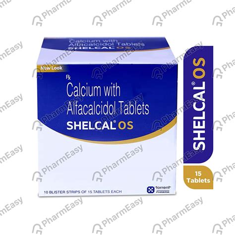Shelcal Os 500mg Strip Of 15 Tablets: Uses, Side Effects, Price ...