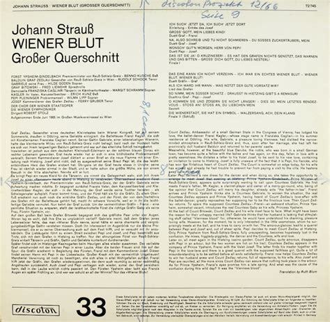 Robert Stolz. Wiener Symphoniker. Strauss. Wiener Blut. Großer ...