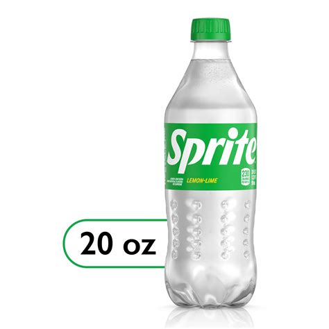 Sprite Lemon Lime Soda Pop, 20 fl oz Bottle - Walmart.com
