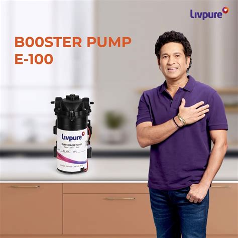 Booster Pump E-100 – Livpure