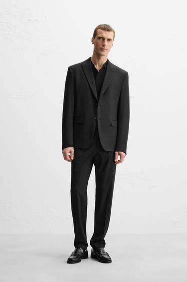 Men's Black Trousers | Explore our New Arrivals | ZARA India