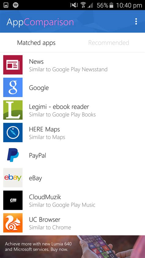 Image result for Microsoft Android Phone App