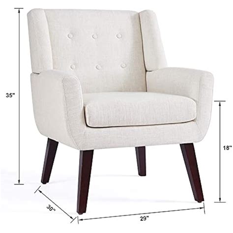 HUIMO Accent Chair, Upholstered Button Tufted India | Ubuy