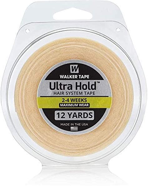 WALKERTAPE Ultra Hold 3/4 and Quot Hair System Tape - 12 Yards : Amazon ...