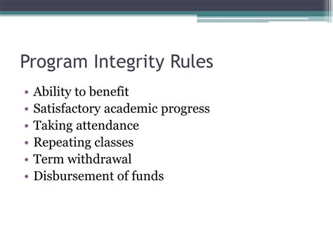 Image result for Program Integrity