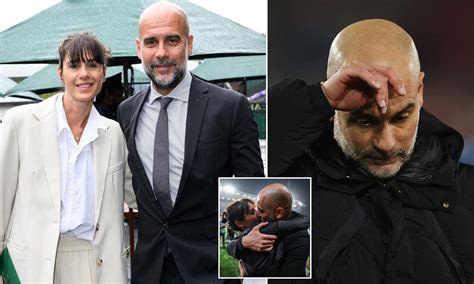 Pep Guardiola's wife breaks silence after shock split from Man City ...
