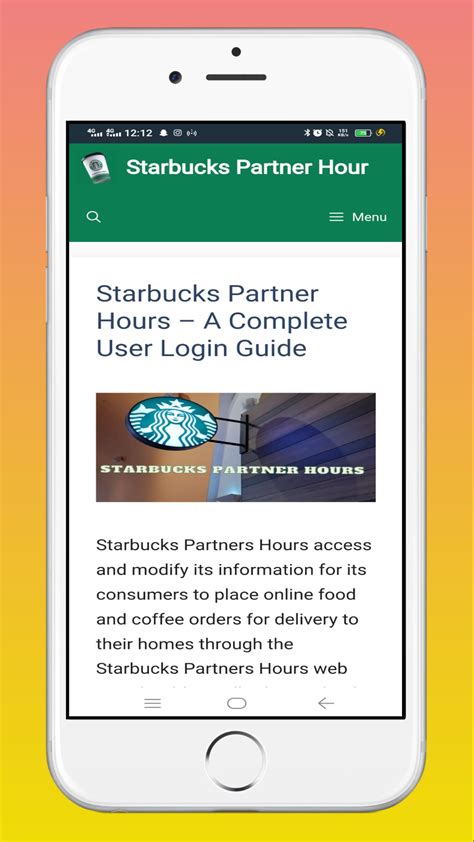 Starbucks Partner Hours APK for Android Download