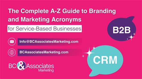 Branding and Marketing Acronyms for Service-Based Businesses - Wickedly Branded™