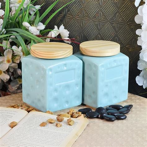 Buy DINNERDINE Handprinted Square Shape Premium Ceramic Multi-Utility ...