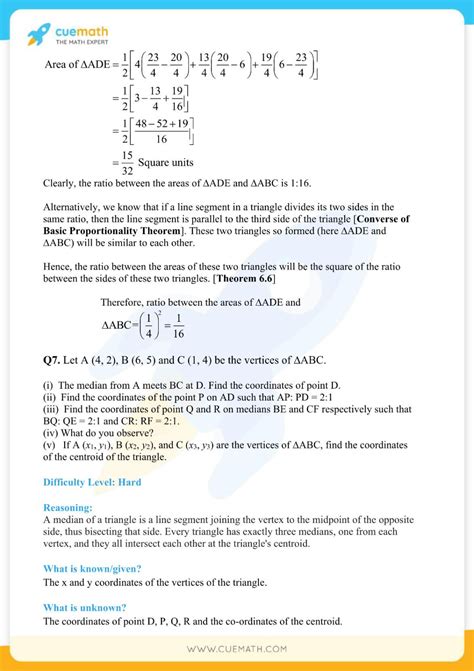 Class 10 Maths Chapter 7 Exercise 7.2 的图像结果