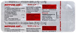 Metpure Am 25/2.5 MG | Order Metpure Am 25/2.5 MG Tablet Mr Online at ...