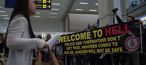 Rio reaches crisis point just weeks before the Olympic Games begin