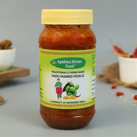 Homemade Maavadu – Vadumaanga Pickle (250 grams) – Gramiyum – Online ...